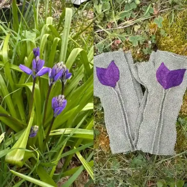 Green and purple